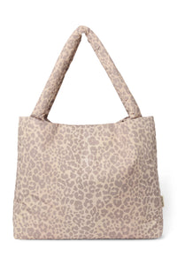 Studio Noos puffy mom bag beige leopard 6151906151151 a