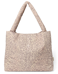 Studio Noos puffy mom bag beige leopard 6151906151151 a