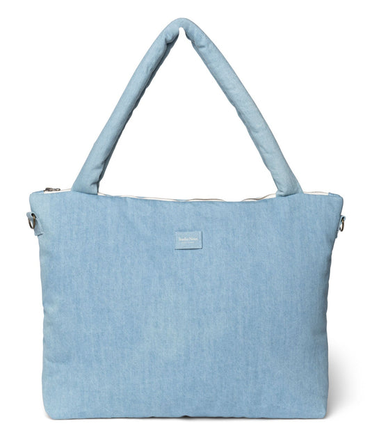 Studio Noos solid diaper bag denim