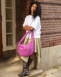 Studio Noos tas Puffy Cross Body paarsPuffyCrossBodyBagpurplei