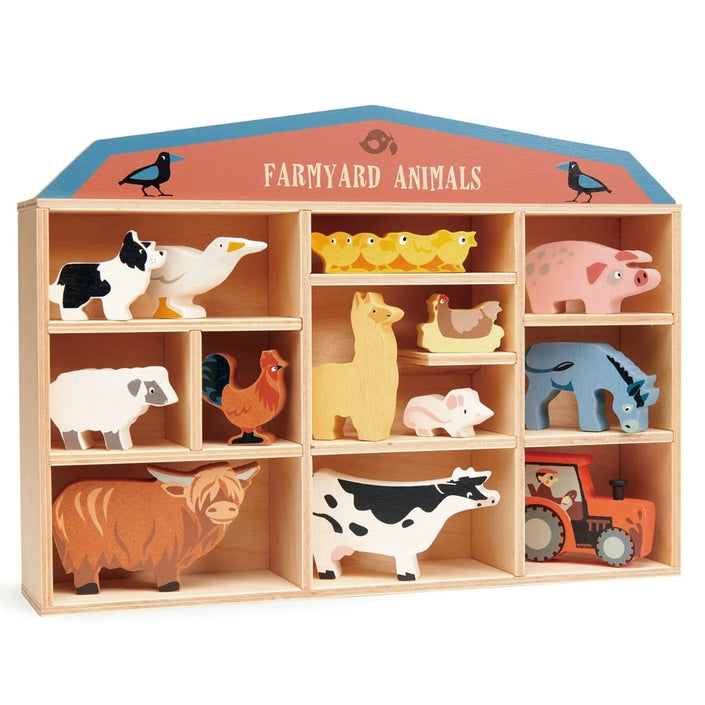 Tender Leaf Toys boerderijdieren 3jr+