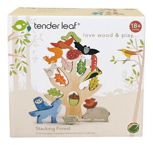 Tender Leaf Toys stacker woud 18 mnd+