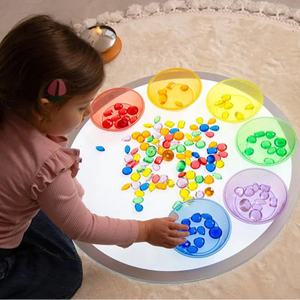 Tickit color sorting bowls 18 mnd+