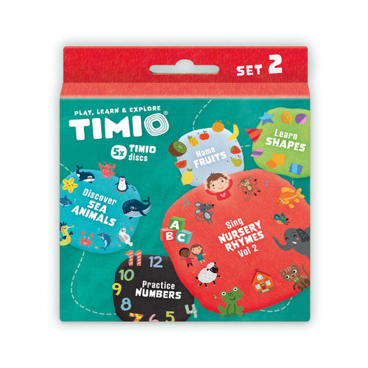 Timio audio-en muziekspeler disc pack set 2 2 jr+