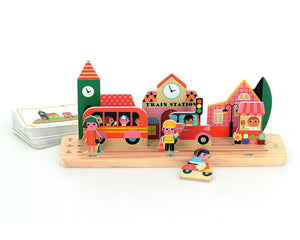 VILAC logica spel Bouw de stad 3 jr+2