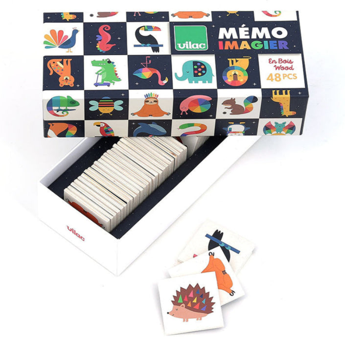 VILAC memoriespel Dieren 2 jr+4