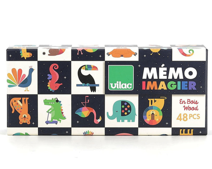 VILAC memoriespel Dieren 2 jr+