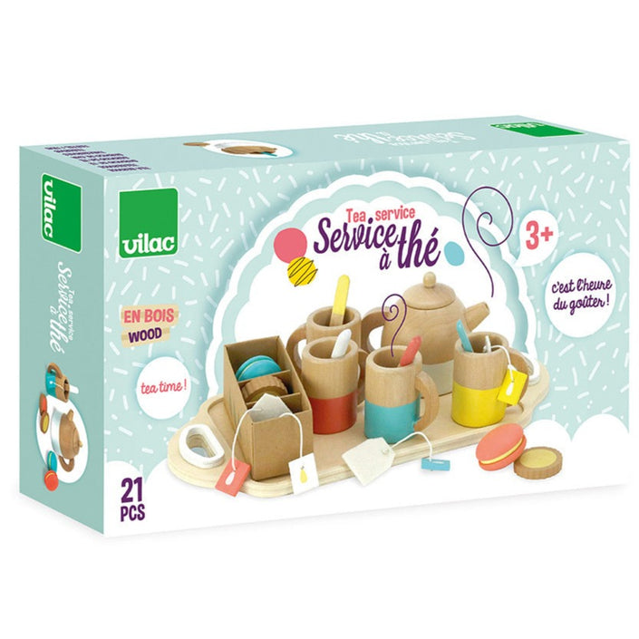 VILAC houten theeservies 2 jr+