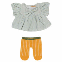 We are gommu look 6 stripes blue sand