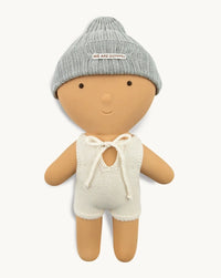 We are gommu poppenbeanie Grey 18 mnd+