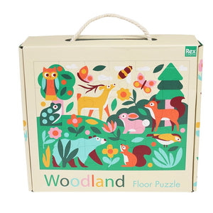 REX London vloerpuzzel woodland 3jr+ / 24 stks REX30253