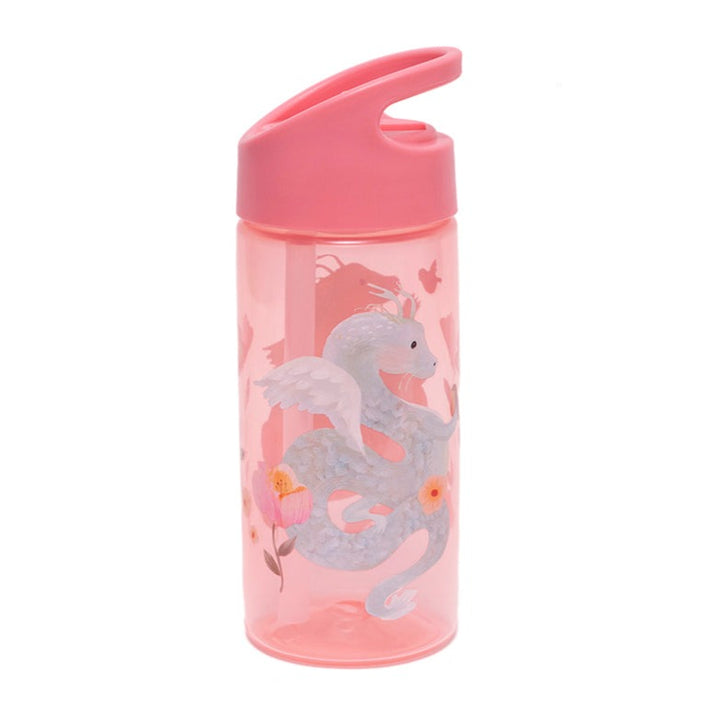 Petit Monkey drinkfles fairytale dragon peony pink