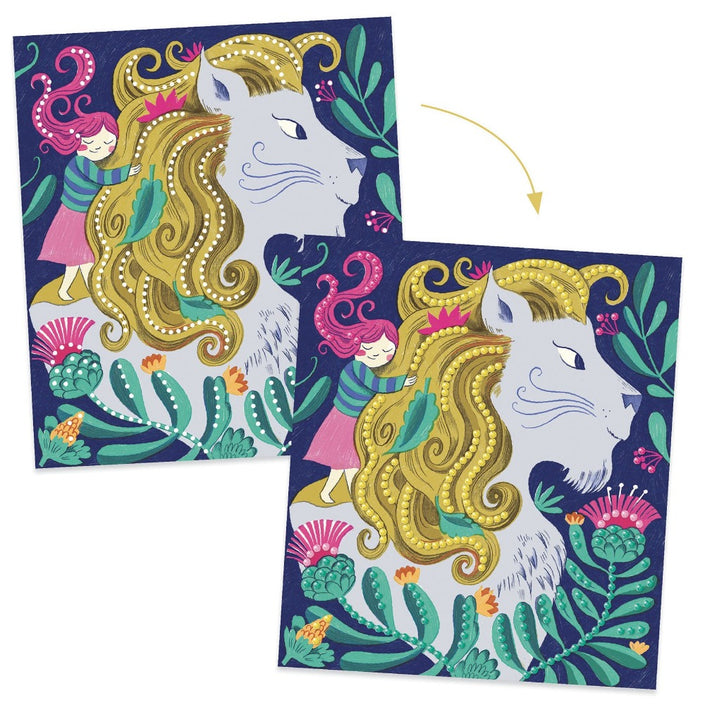 DJECO artistic diamonds mythische dieren 7 jr+