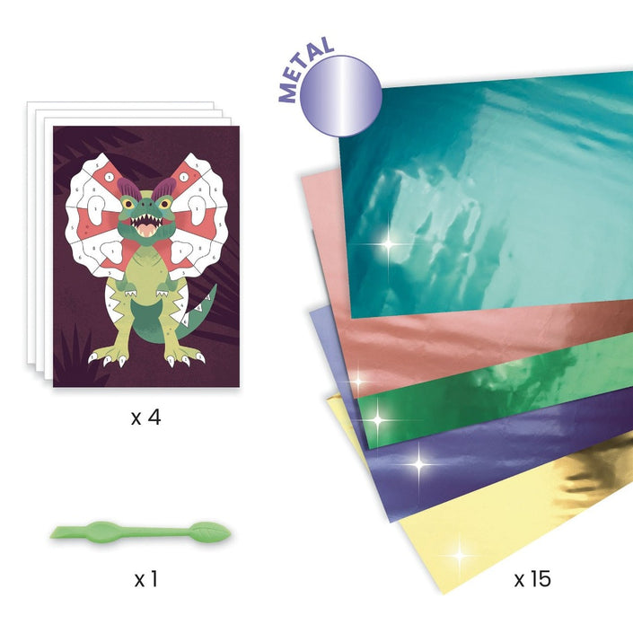 DJECO gekleurd folie Jurassic 6-10 jr