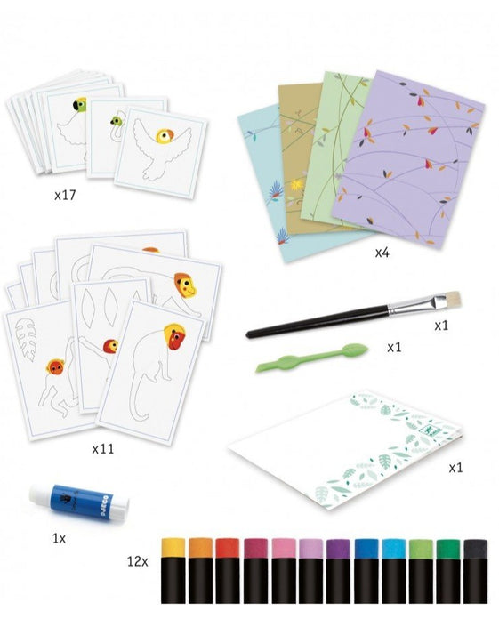 DJECO kleuren met waskrijtjes 6 jr+