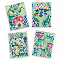 DJECO krasfolie kaarten Fantasie 6 jr+