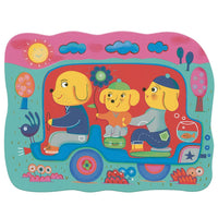 DJECO magisch kleuren hidden on the road 18 mnd+