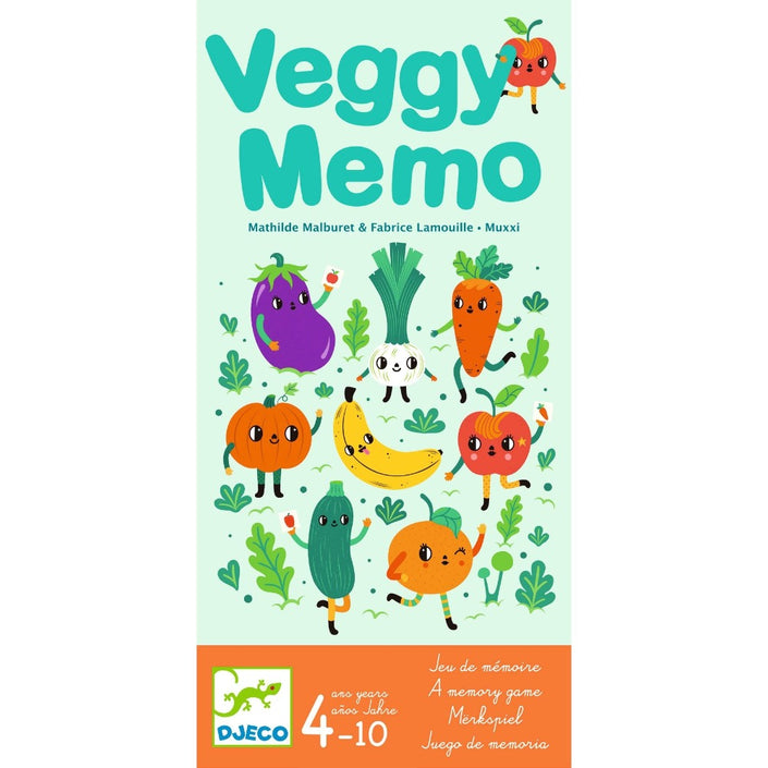DJECO memory Veggy 4jr+
