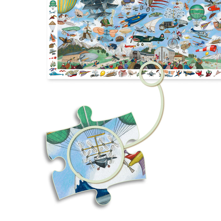 DJECO observatie puzzel Aero club 6 jr/ 200 stks