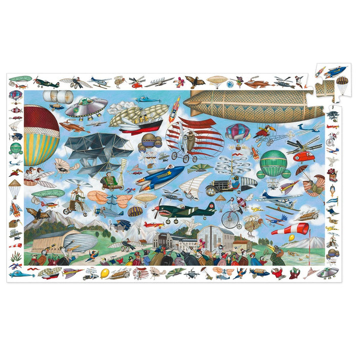 DJECO observatie puzzel Aero club 6 jr/ 200 stks