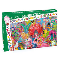 DJECO observatie puzzel Carnaval 6 jr+/ 200 stks