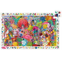 DJECO observatie puzzel Carnaval 6 jr+/ 200 stks