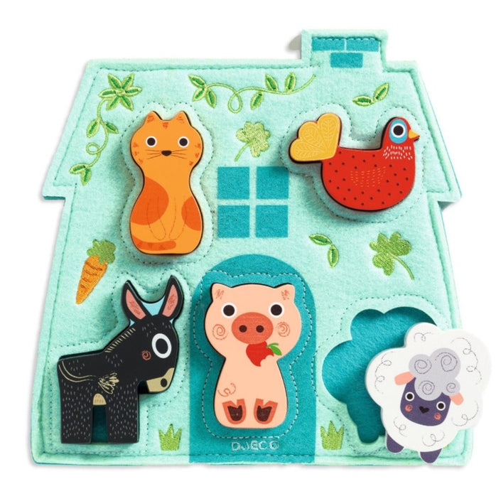 DJECO puzzel Mouki 12 mnd+