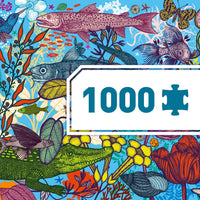 DJECO puzzel land and sea 9 jr+/ 1000 stks