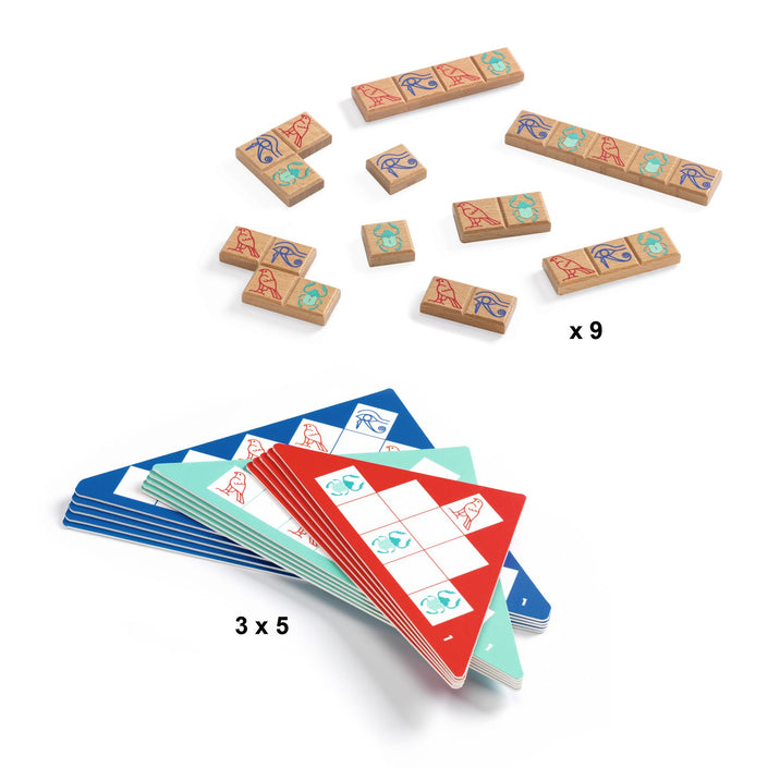 DJECO spel Pyramid logic 7 jr+