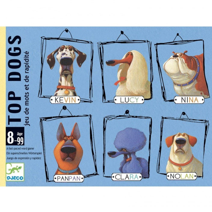 DJECO kaartspel Top dogs 8 jr+