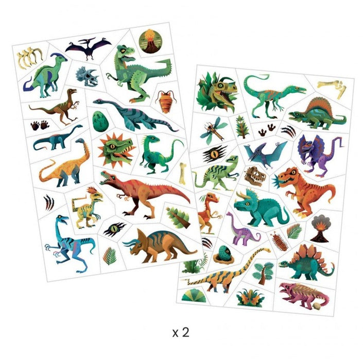 DJECO tattoo's Dino club