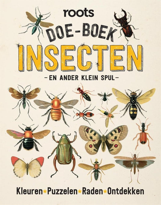 Doe-boek insecten 6jr+