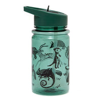 Petit Monkey drinkfles Black animals salie