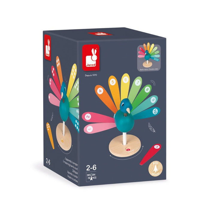 JANOD Ik leer tellen pauw 2jr+