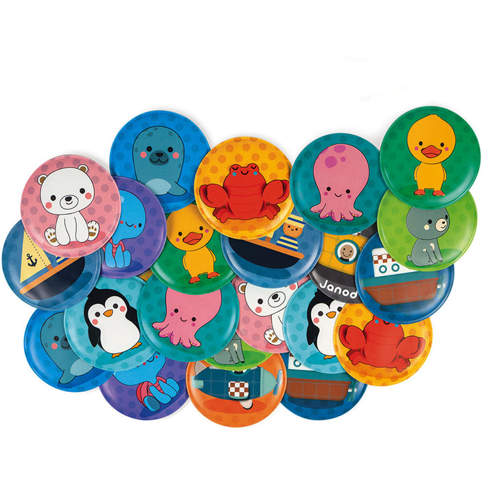 JANOD badspeelgoed memory 2jr+