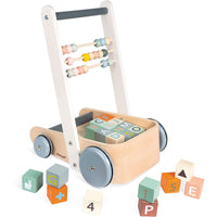 JANOD loopwagen blokken 1jr+