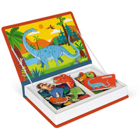 JANOD magneetboek dinosaurus 3jr+