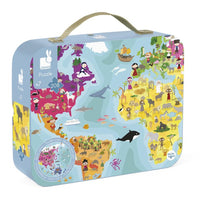 JANOD puzzel Aarde 6 jr/ 208 stks