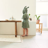 Jollein badjas ash green 1 jr+