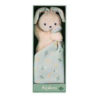 Kaloo knuffeldoekje konijn Carre Douceur groen 0 jr+