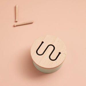 Kids Concept trommel lichtgroen 18 mnd+