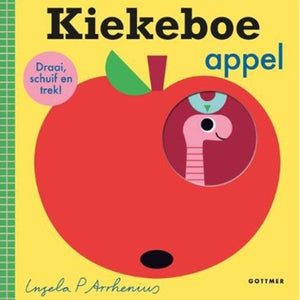 Kiekeboe appel schuifboekje 18 mnd+