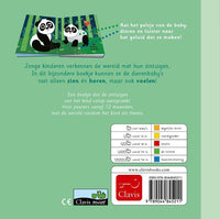 Kiekeboe baby - geluiden- en voelboek 1 jr+