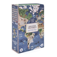 LONDJI puzzel discover the world 6jr+ / 200 stks