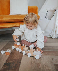 Label Label stapeltrein nougat 18 mnd+