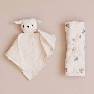 Main Sauvage knuffeldoekje lamb