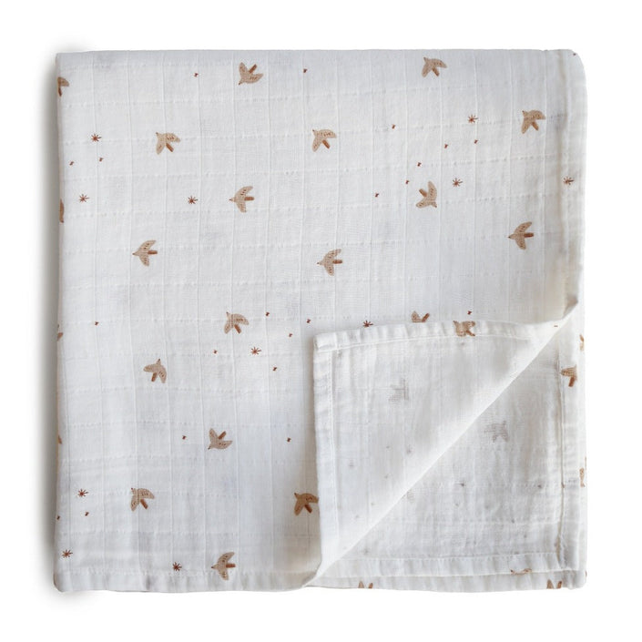 Mushie hydrofiele doek sparrow 120 x 120