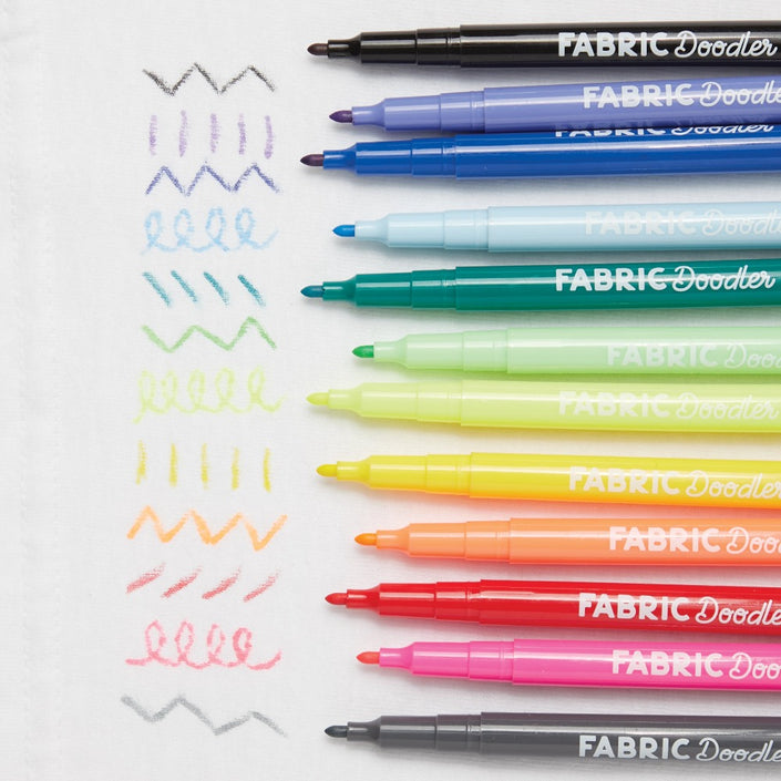 OOLY textiel markers 6 jr+