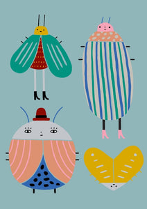 Petit Monkey ansichtkaart Best buggies jade