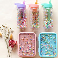 Petit Monkey broodtrommel popsicles wild lilac